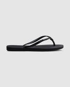 Womens Slim Metal Logo Thongs