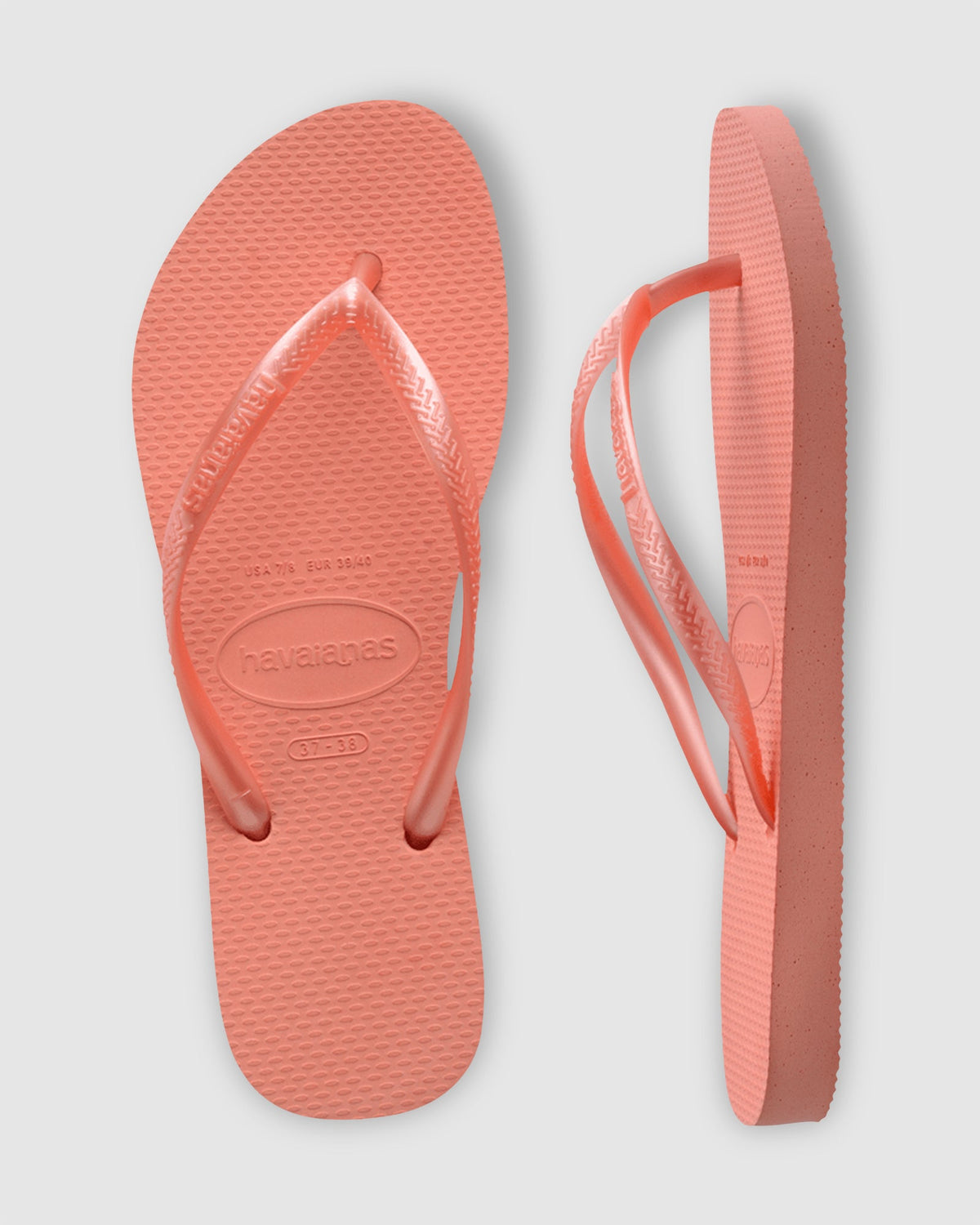 SLIM METALLIC PEACH ROSE