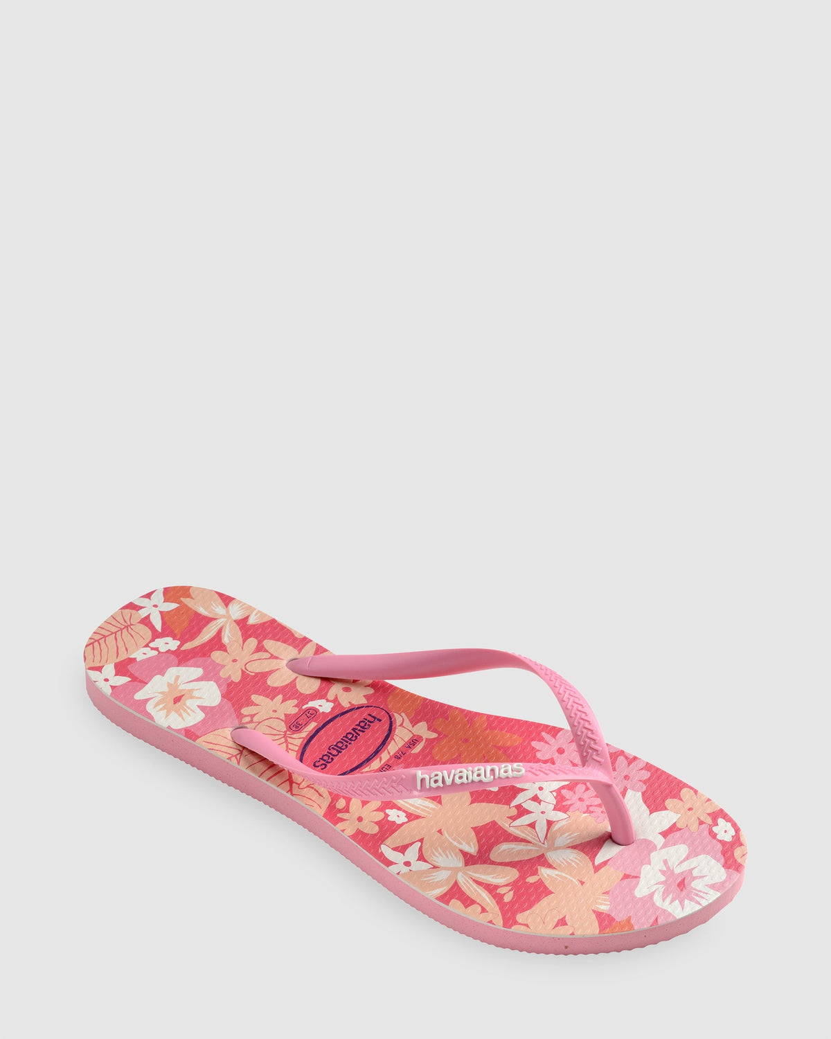 Womens Slim Dotsy Bloom Thongs