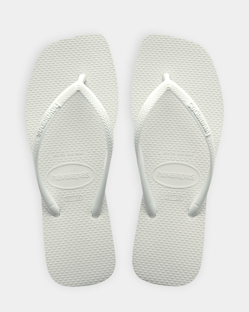 Womens Slim Square Thongs
