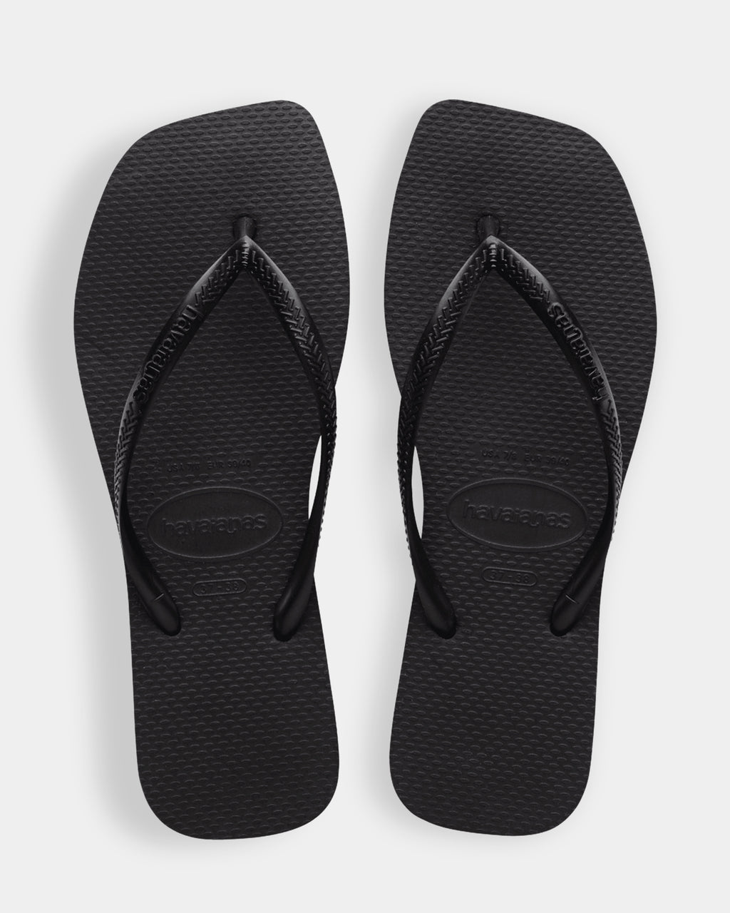 Womens Slim Squre Thongs
