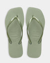Womens Slim Square Thongs