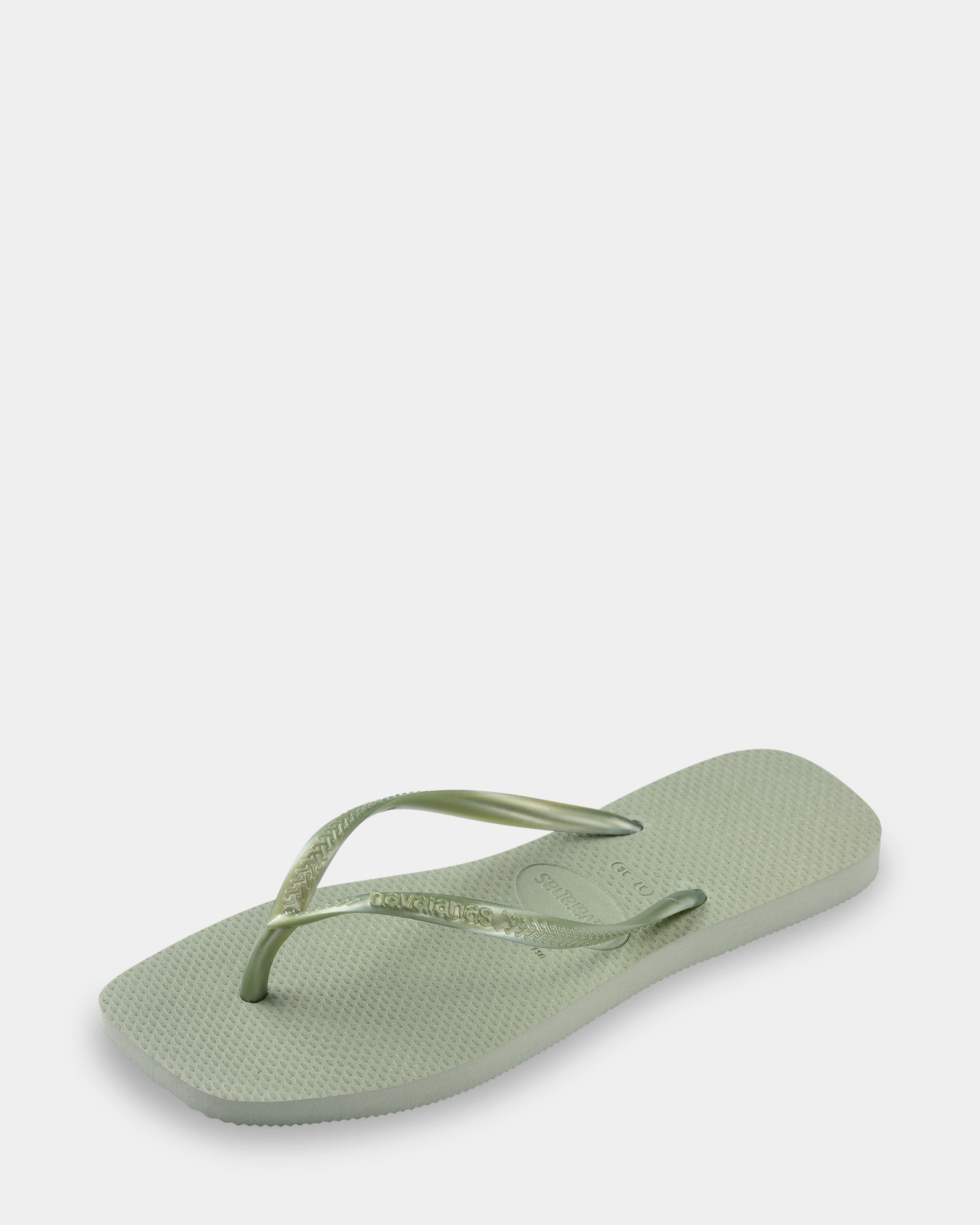 Womens Slim Square Thongs