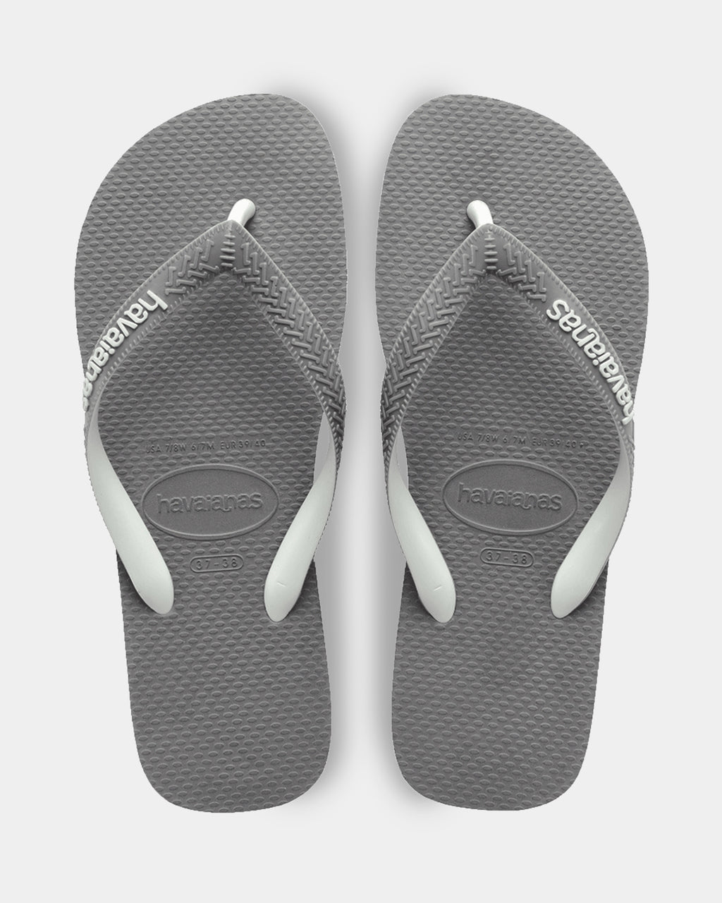 Mens Top Mix Steel Grey Thongs