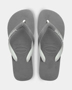 Mens Top Mix Steel Grey Thongs