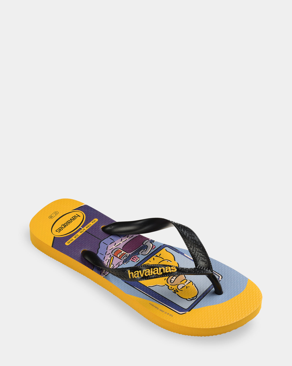 Mens Top Simpsons Pop Thongs