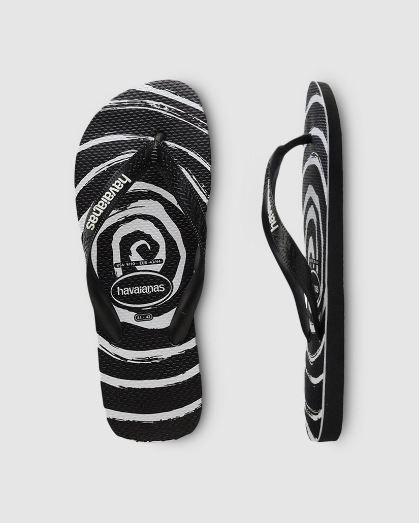 Unisex Top Print Thongs