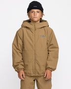 BOYS 8-16 CHAOS FULL ZIP SNOW JACKET