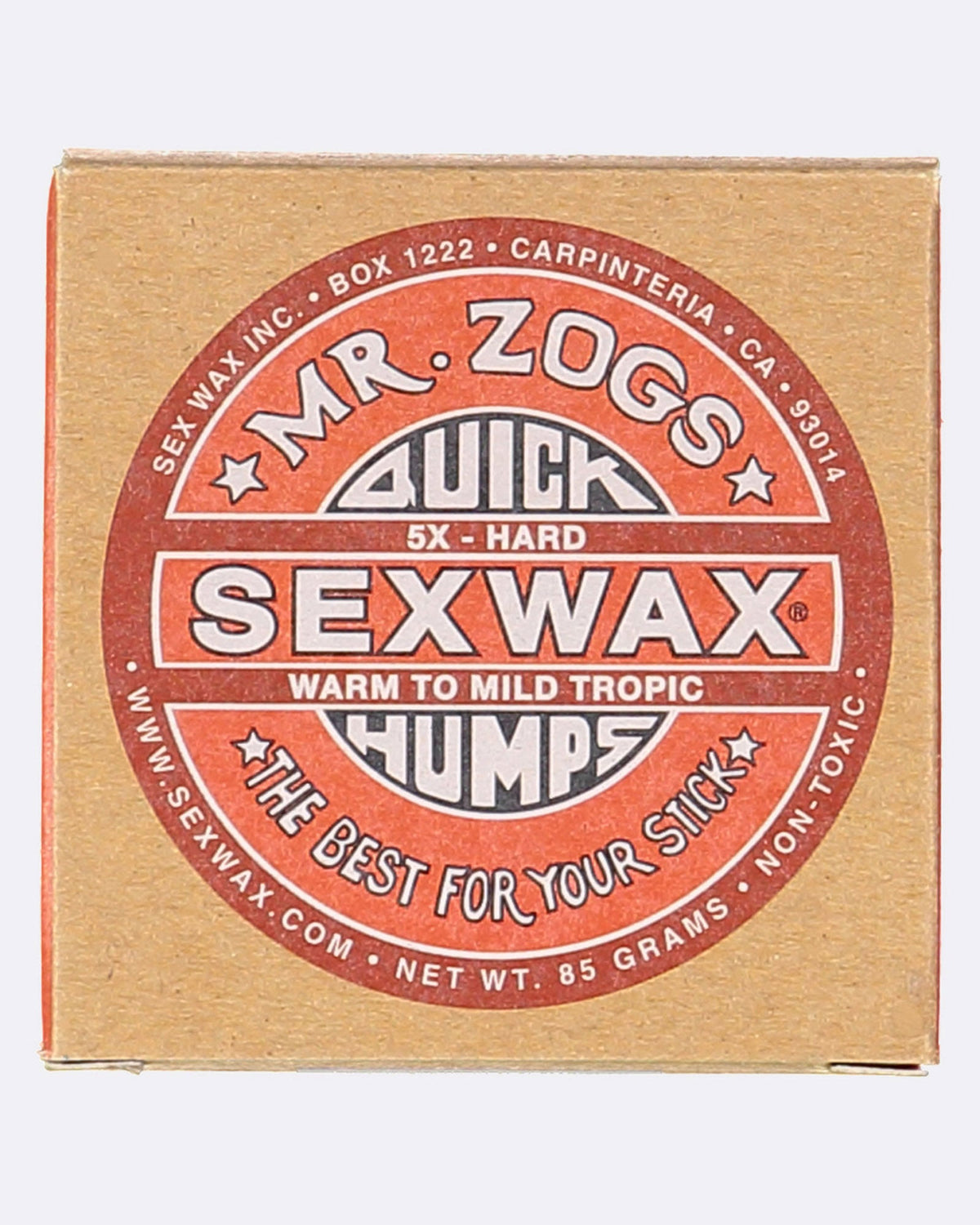 Quik Humps Sexwax Red Warm Surf Wax