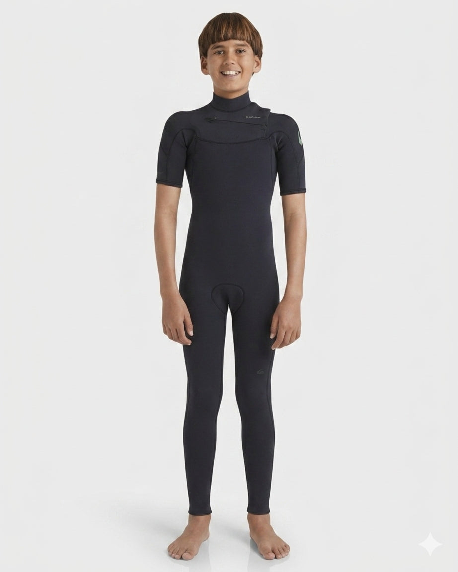 Boys 8-16 2/2Mm Everyday Sessions Chest Zip Springsuit