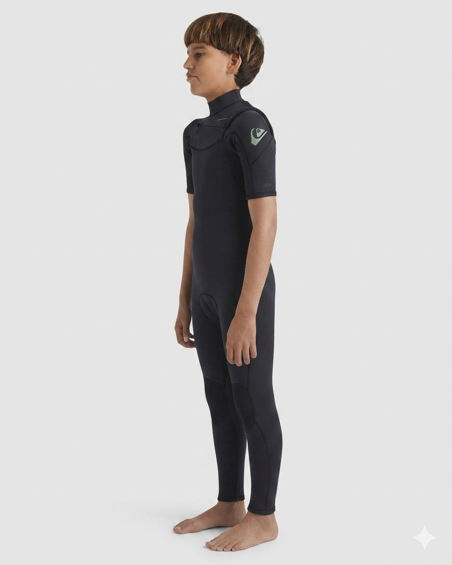 Boys 8-16 2/2Mm Everyday Sessions Chest Zip Springsuit