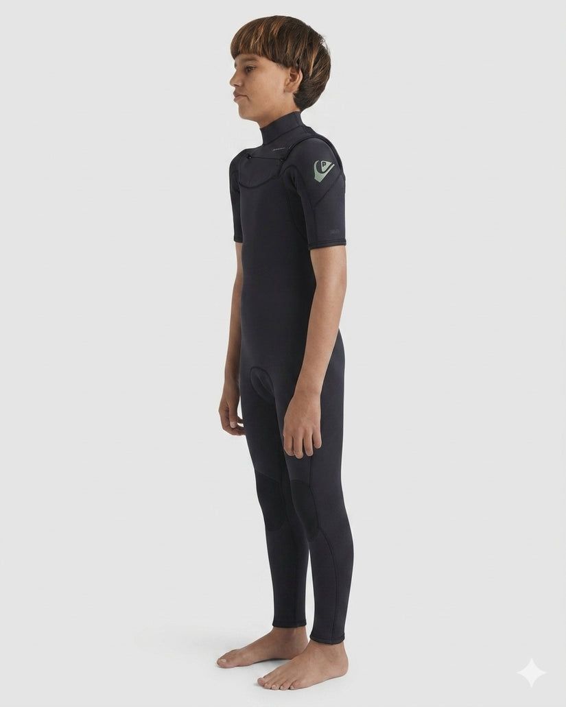 Boys 8-16 2/2Mm Everyday Sessions Chest Zip Springsuit