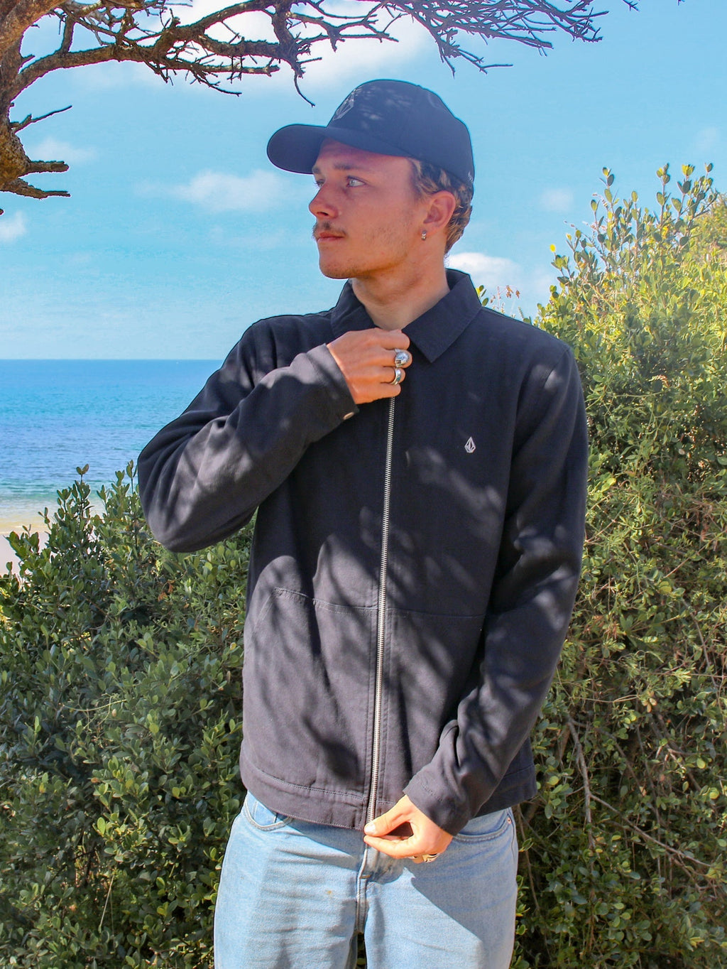 Mens Palm Drive Garage Jacket