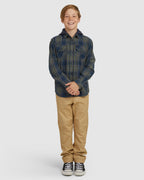BOYS 8-16 RANCHERO FLANNEL SHIRT