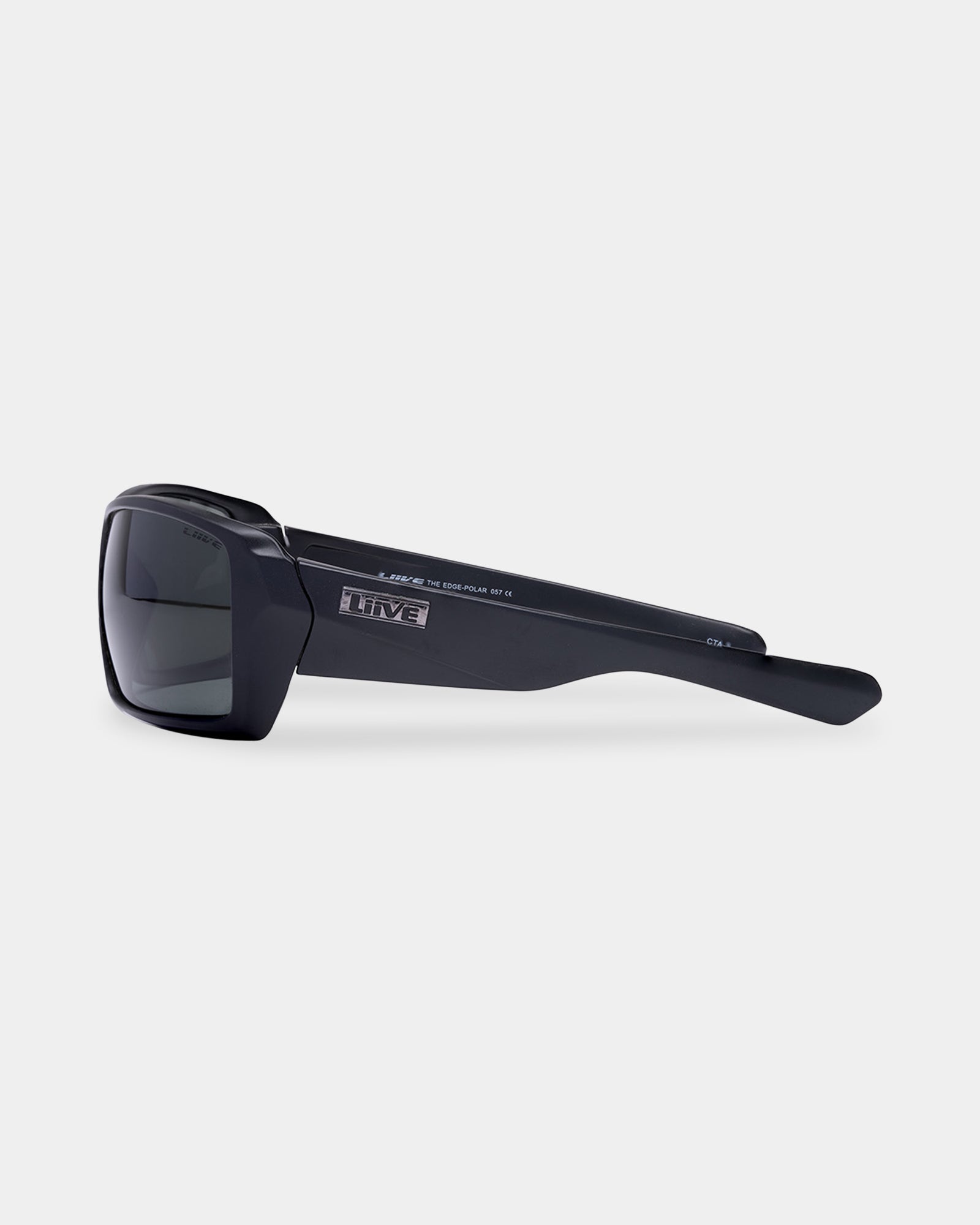 THE EDGE POLAR FLOAT MATT BLACK SUNGLASSES