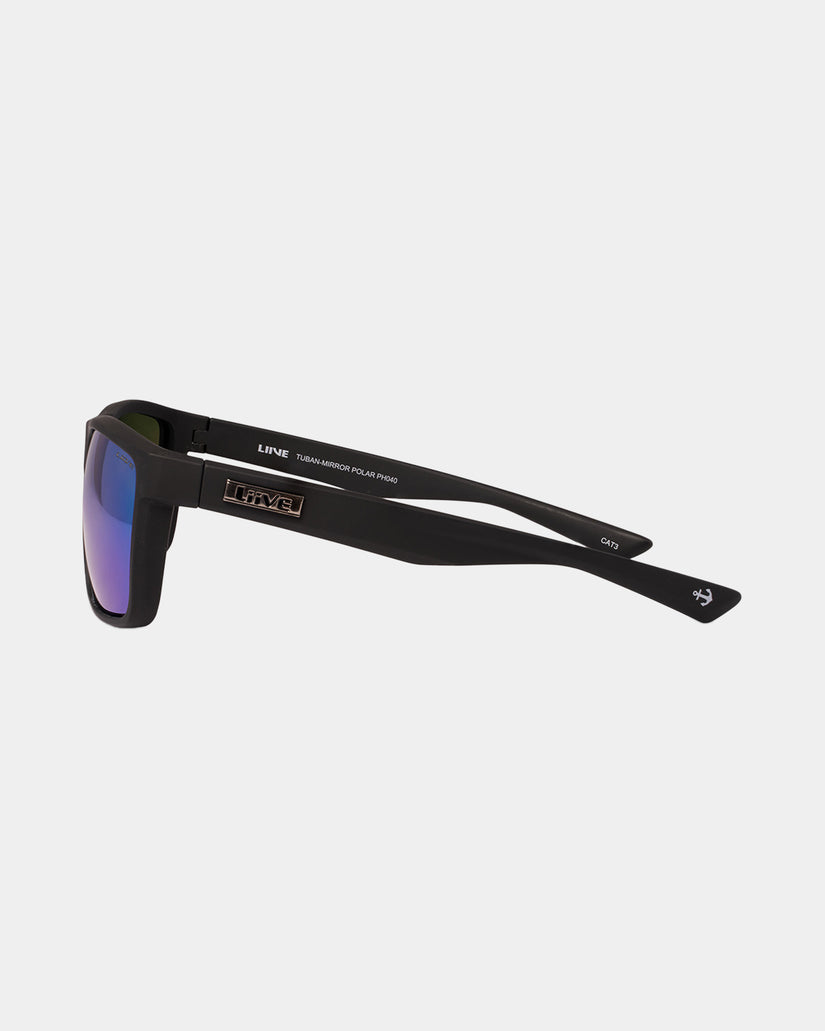 Tuban Matt Black Polarised Sunglasses