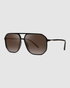 Nia Matt Black Sunglasses