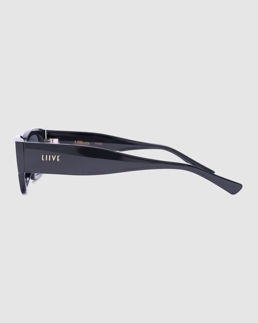 Lobster Black Square Sunglasses