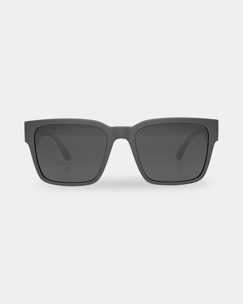 Danjo Matt Black Polarised Sunglasses