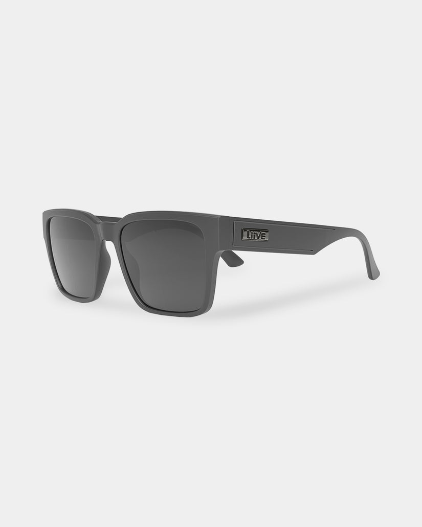 Danjo Matt Black Polarised Sunglasses