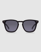 No Biggie Black Rubber Polarised Sunglasses