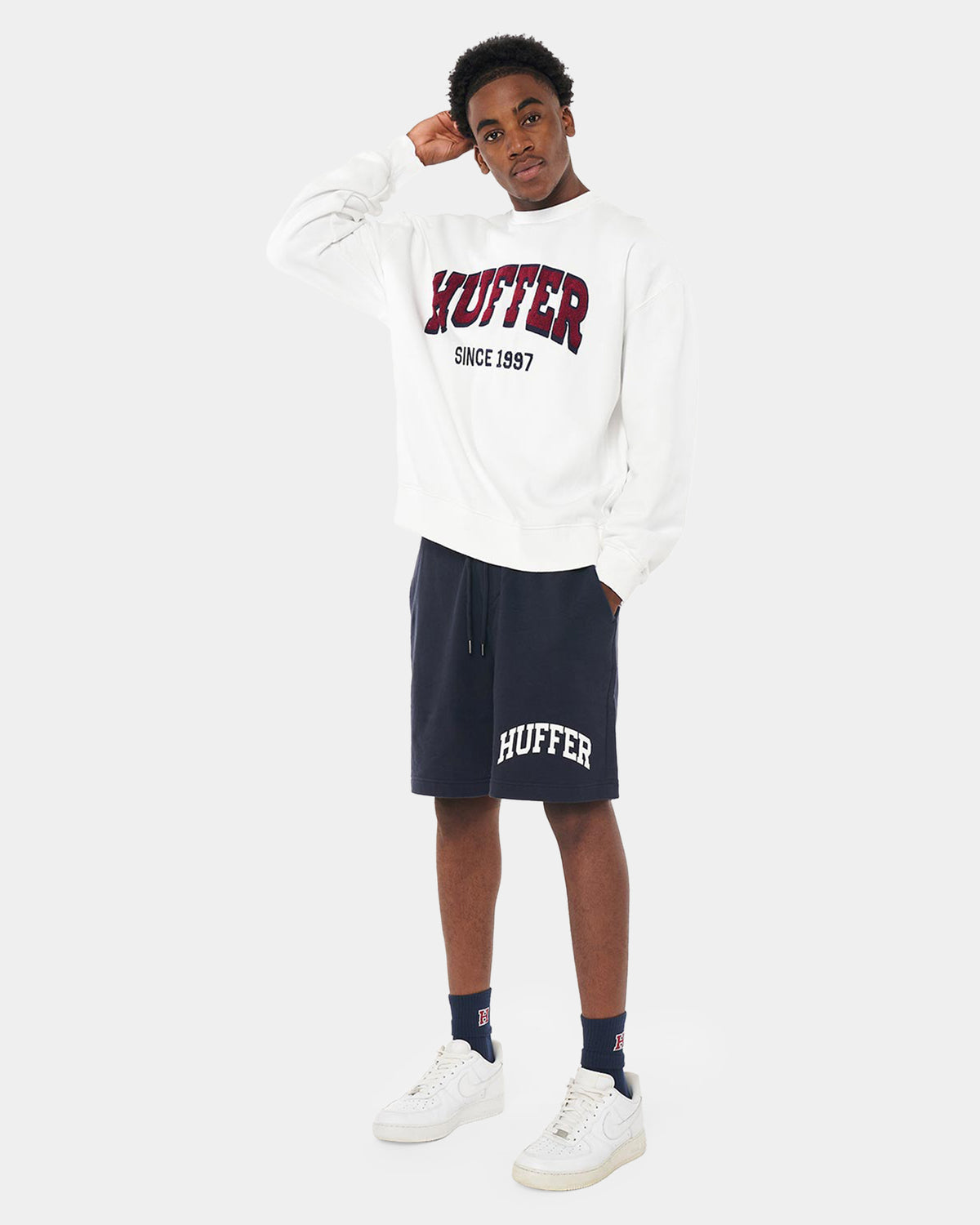 MENS BLOCK RALLY CREW NECK