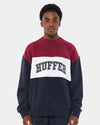 MENS PANEL BLOCK CREW NECK