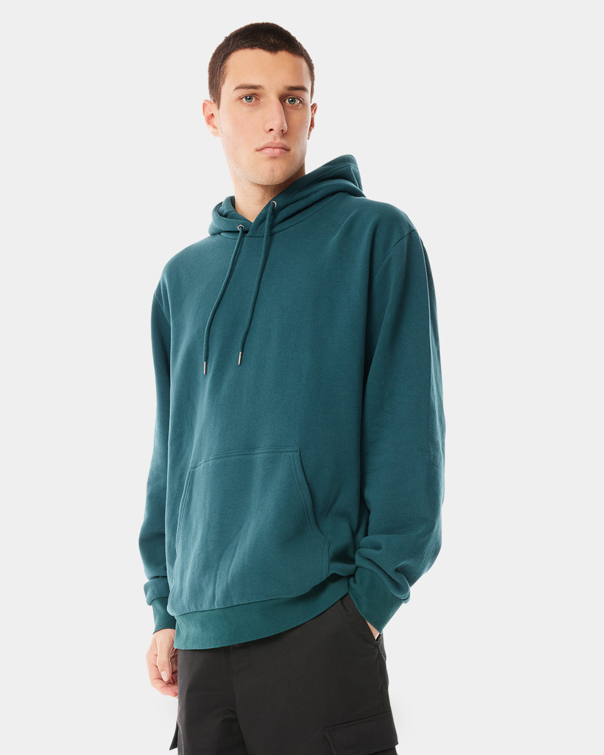 MENS BASIS TRUE PULLOVER HOODIE