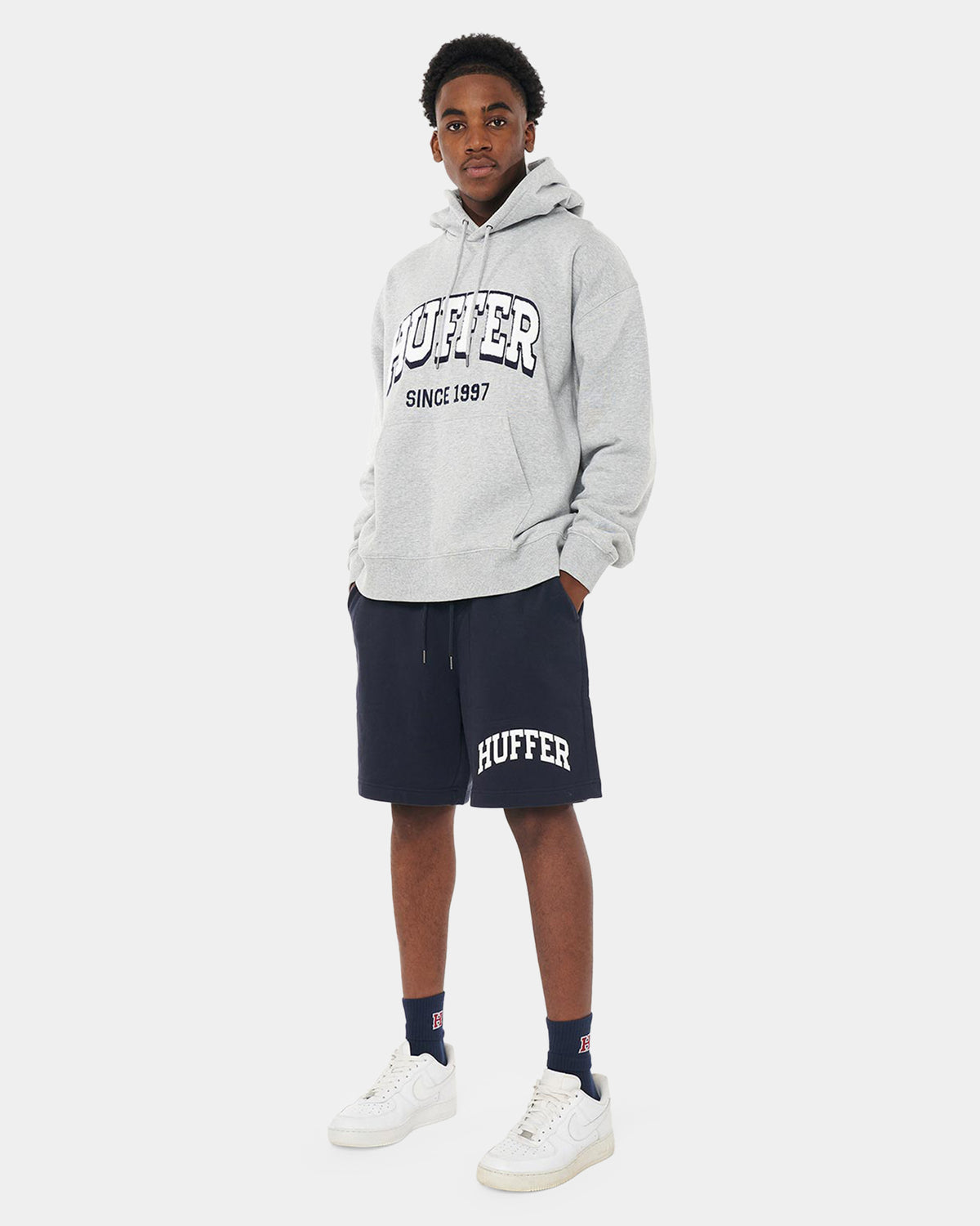 MENS BLOCK CHAMP PULLOVER HOODIE