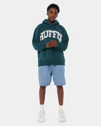MENS BLOCK OUTLINED PULLOVER HOODIE
