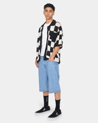 MENS GAUGE KNIT SHIRT