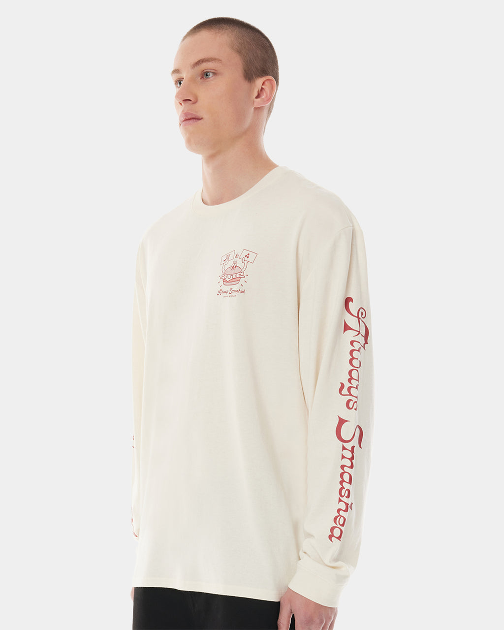 MENS PARADE BOX FREE LONG SLEEVE T-SHIRT