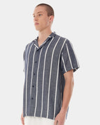 MENS LIN-IN STRIPE PARTY SHIRT
