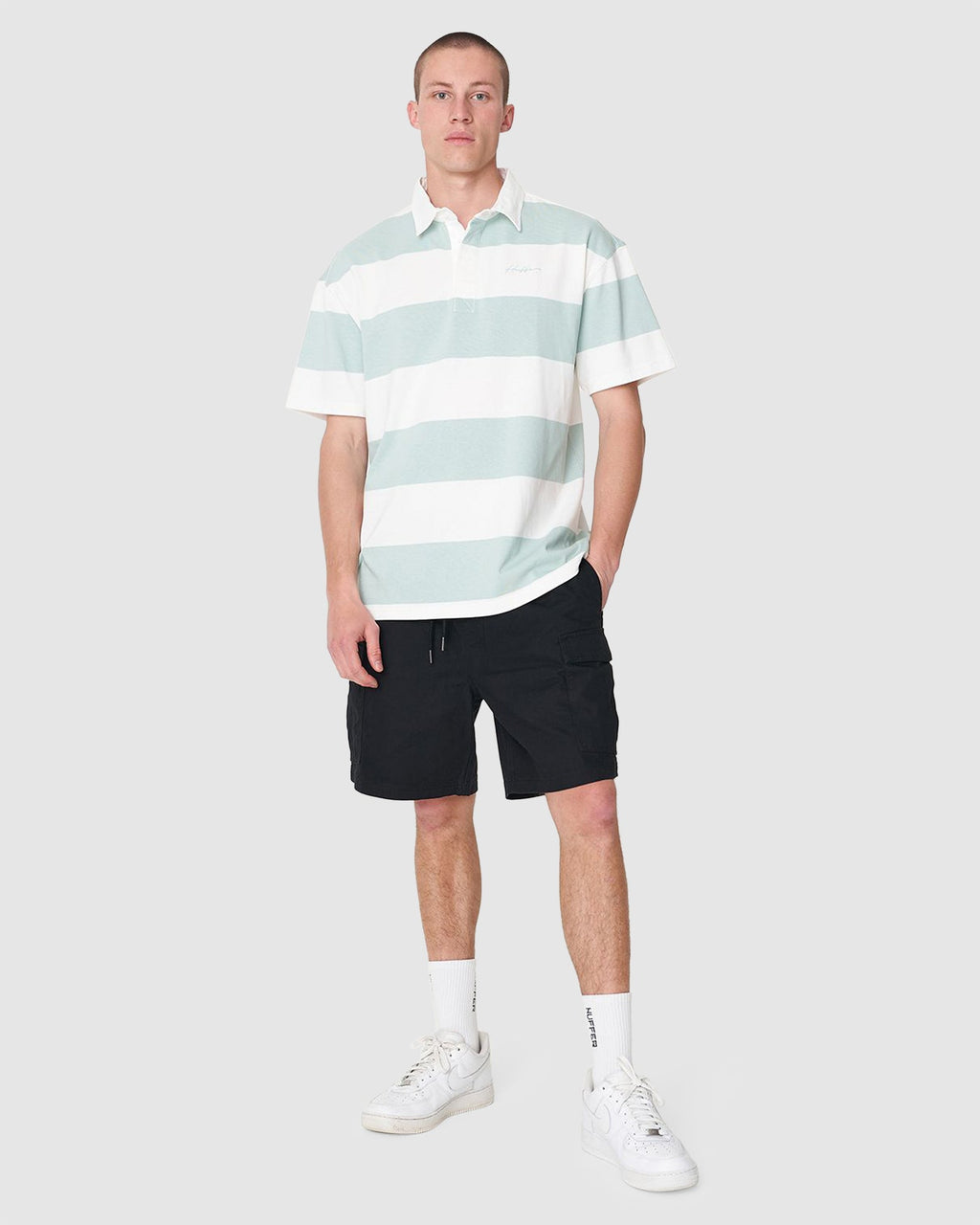MENS OPTIMIST SHORT SLEEVE GRAND RUGBY SHIRT