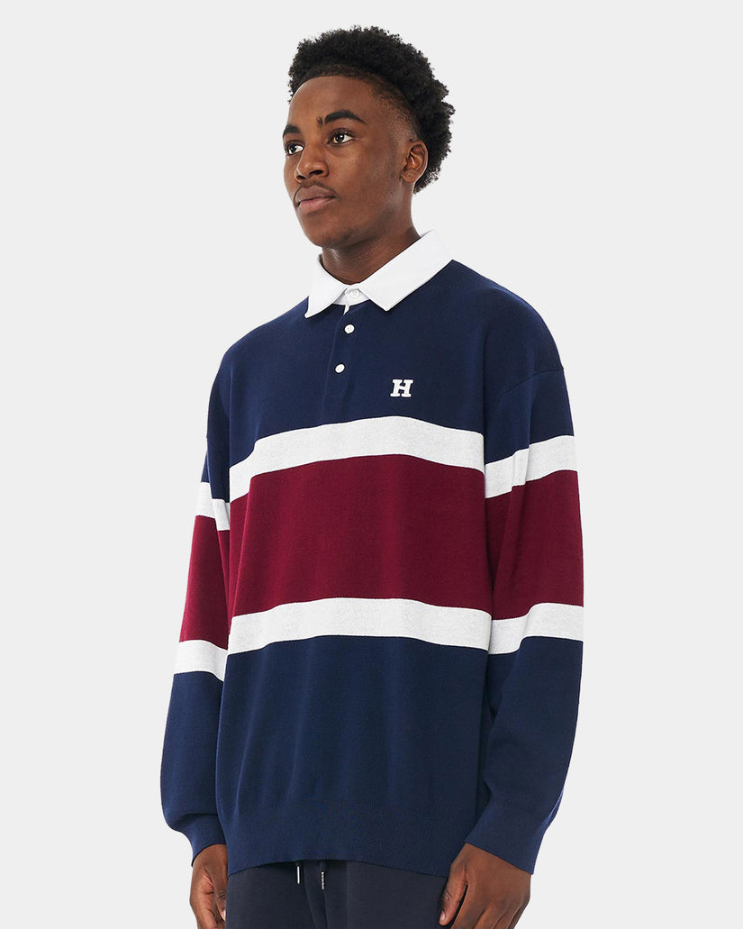 MENS 3 BALLER GRAND RUGBY POLO SHIRT