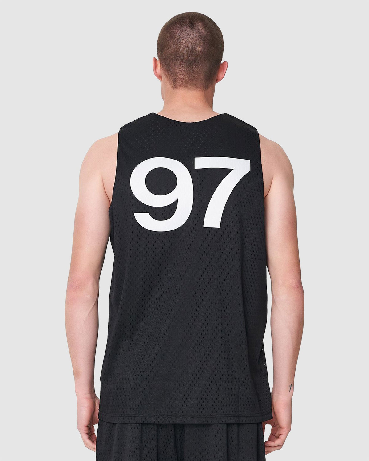 MENS 3 BALLER DOUBLE TANK TOP