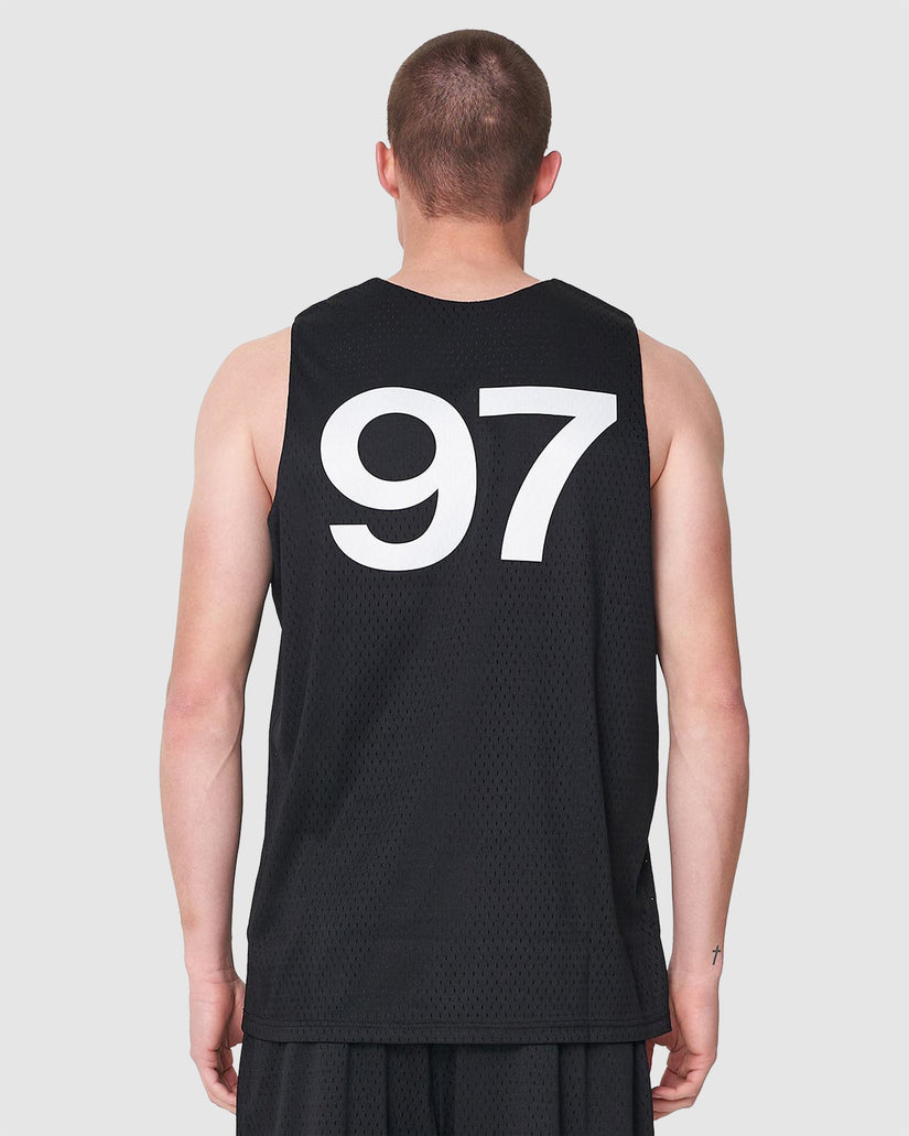 MENS 3 BALLER DOUBLE TANK TOP