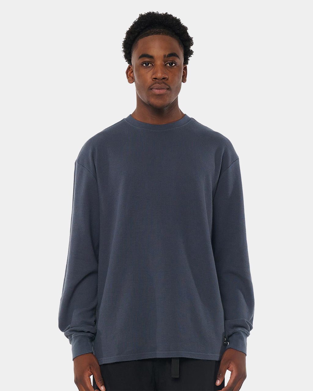 MENS WAFFLE SUP LONG SLEEVE T-SHIRT