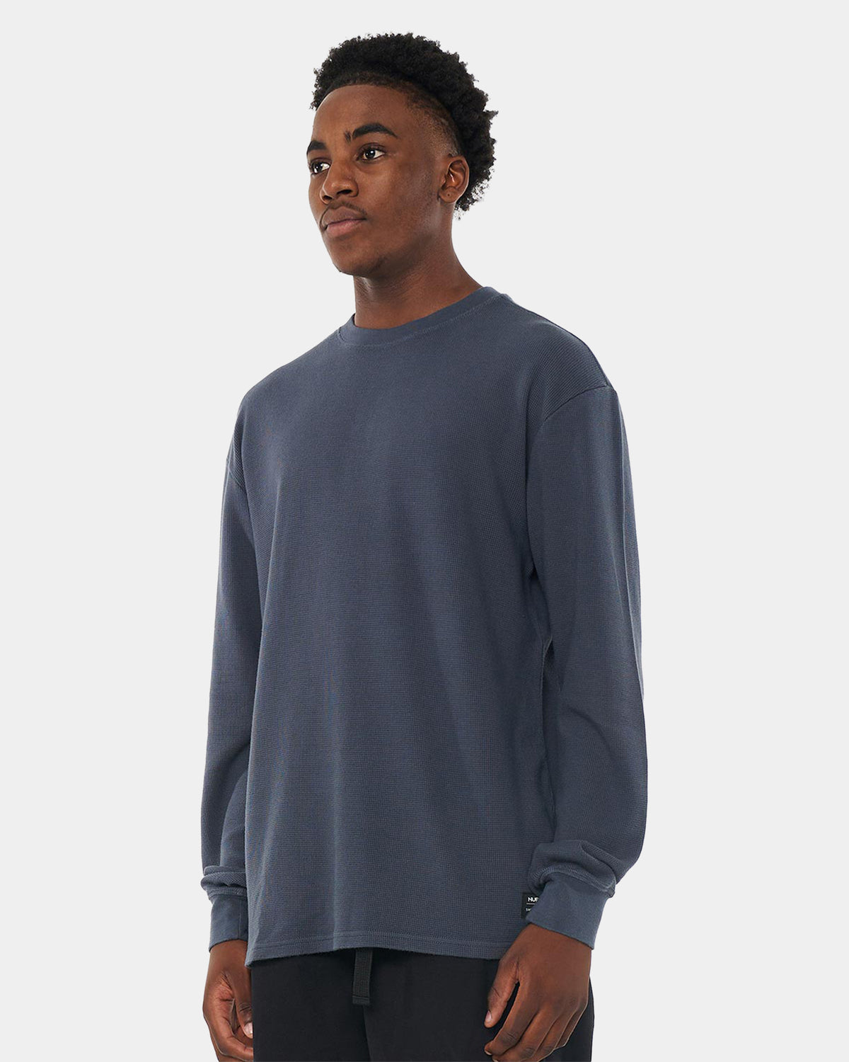 MENS WAFFLE SUP LONG SLEEVE T-SHIRT