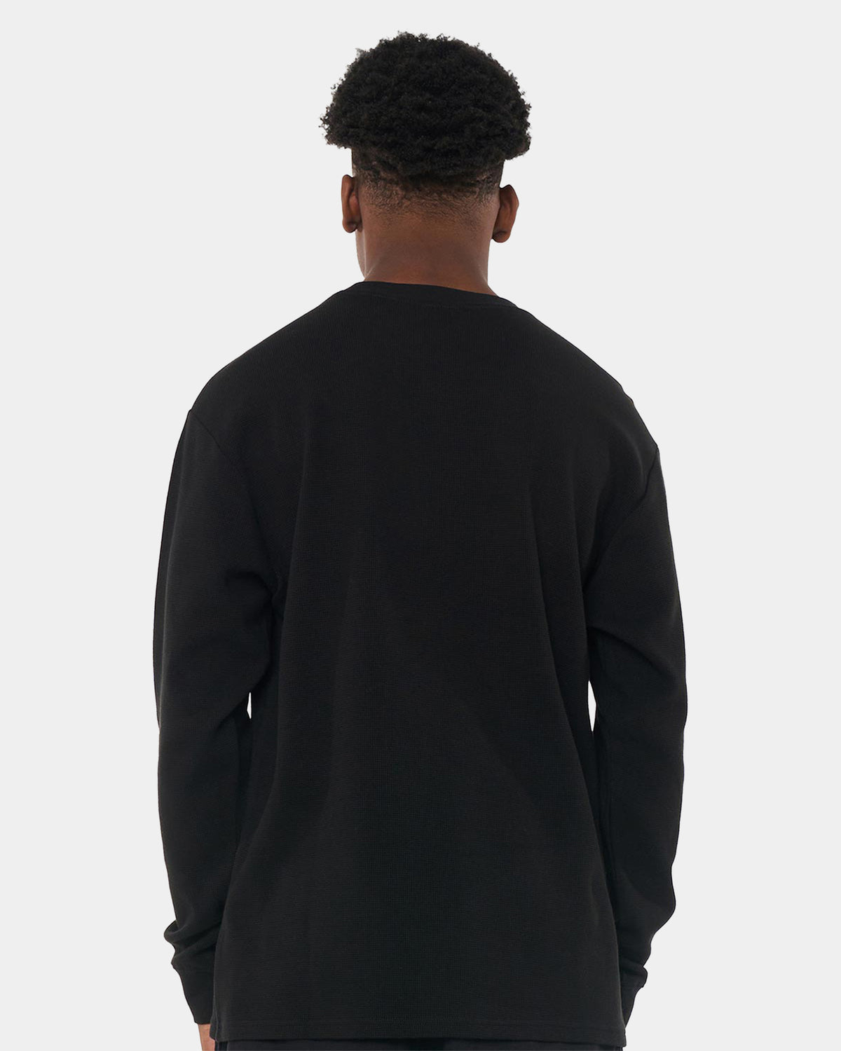 MENS WAFFLE SUP LONG SLEEVE T-SHIRT