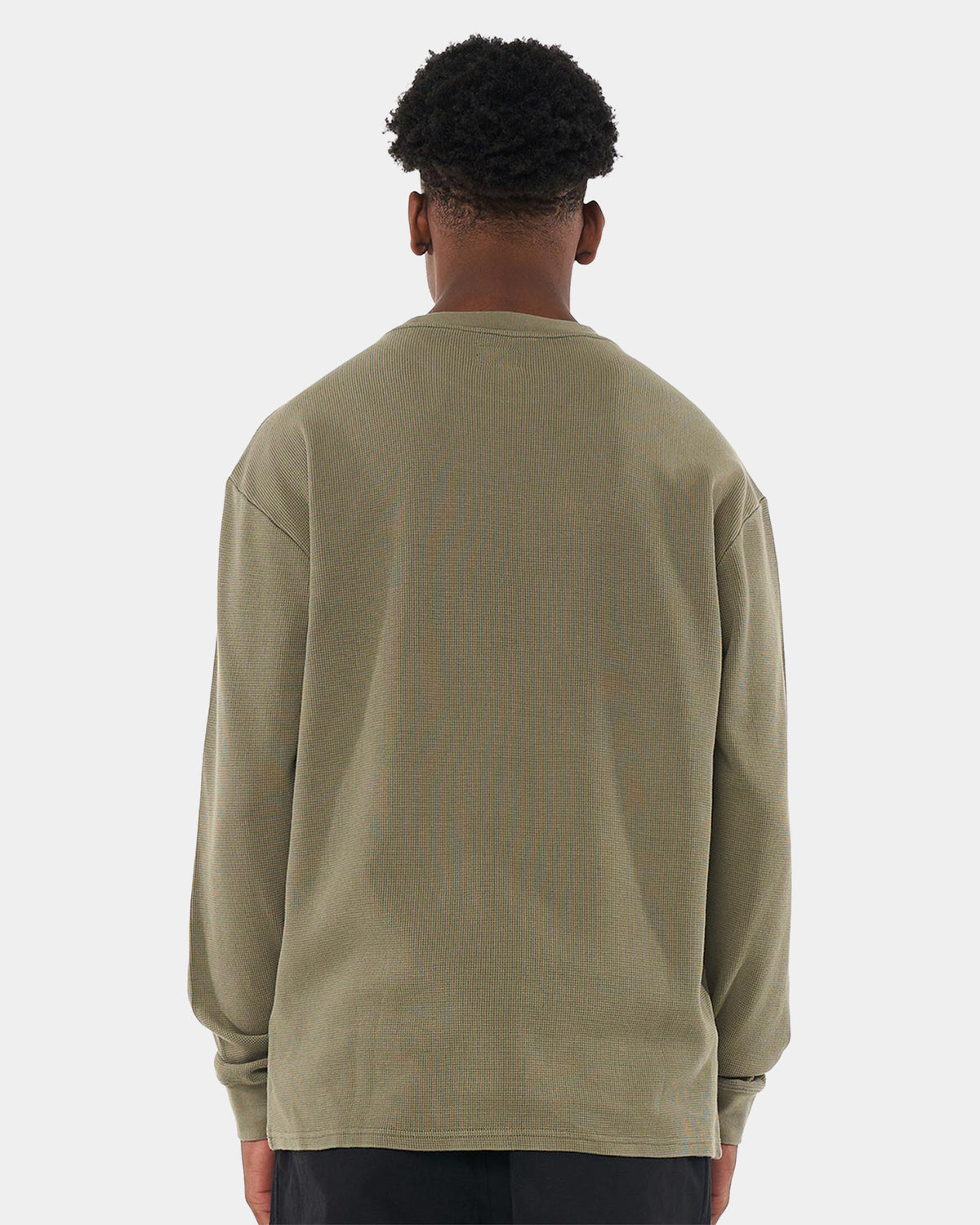 MENS WAFFLE SUP LONG SLEEVE T-SHIRT