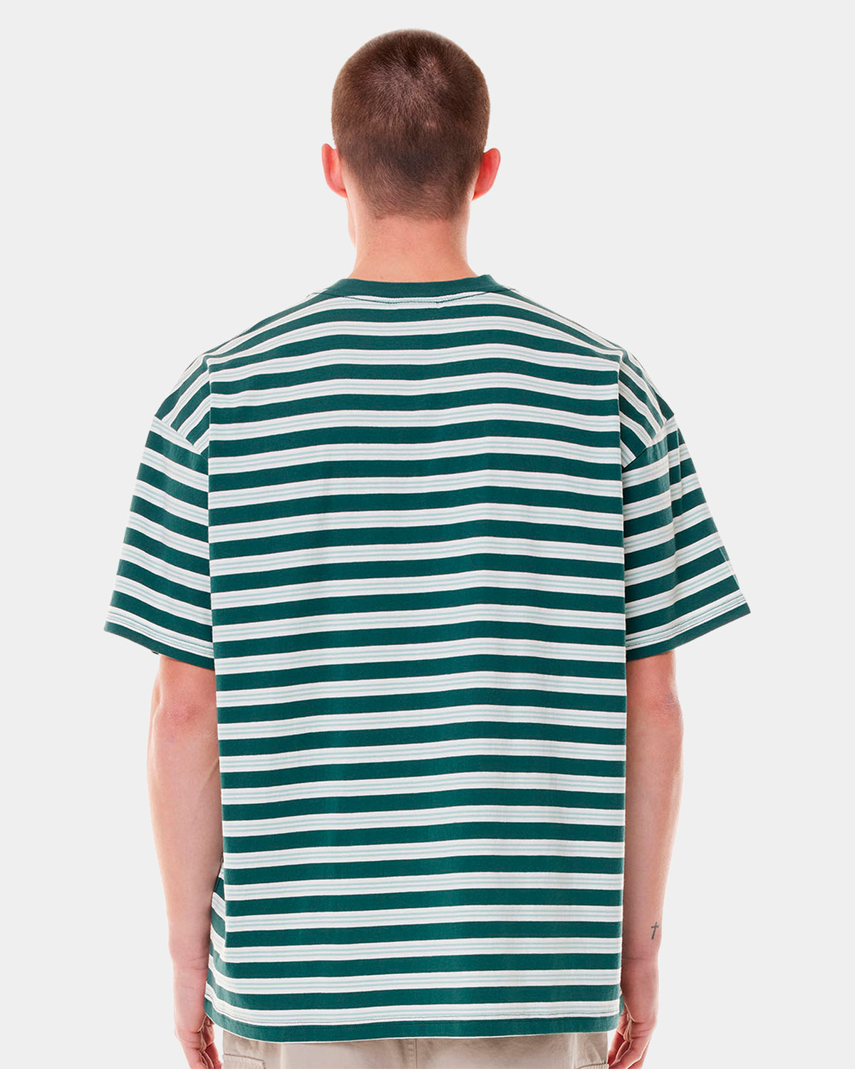 MENS STRIPE BOX FREE T-SHIRT