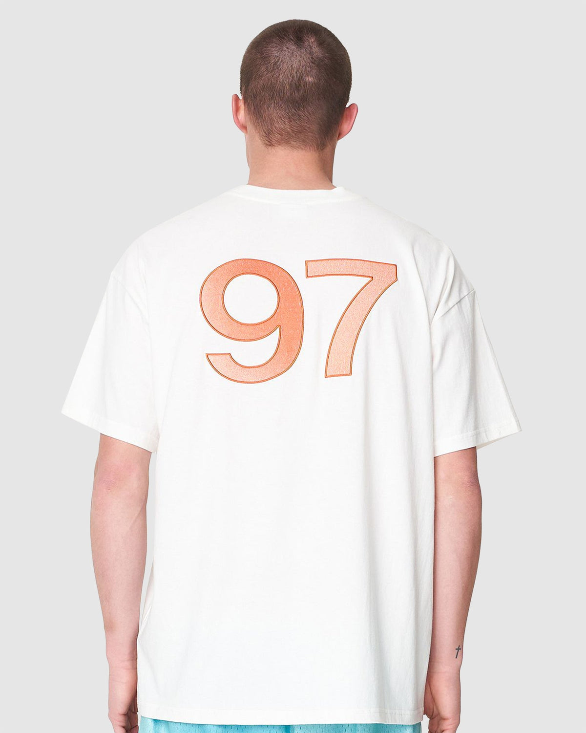 MENS BOX FREE APPLIQUE-SHIRT