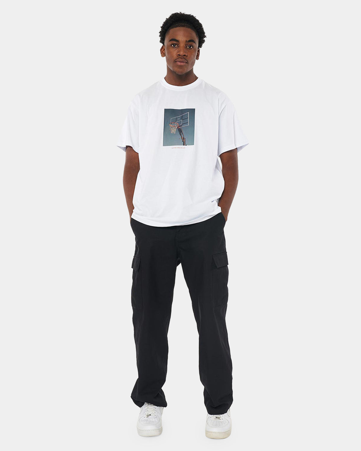 MENS SUP HOOPED T-SHIRT