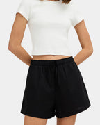 Womens Roam Elastic Waist Shorts