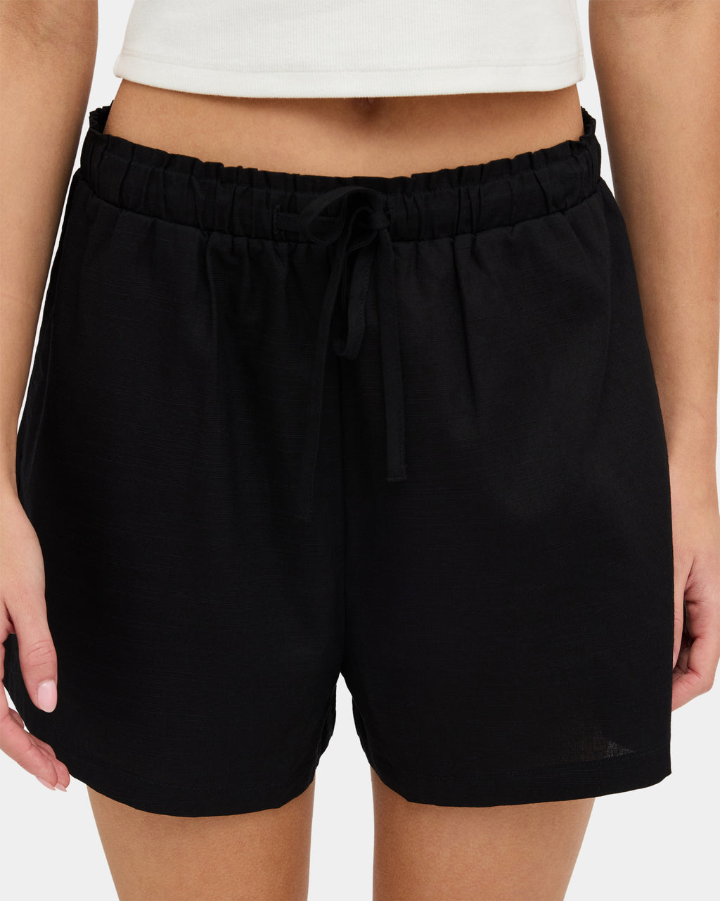 Womens Roam Elastic Waist Shorts