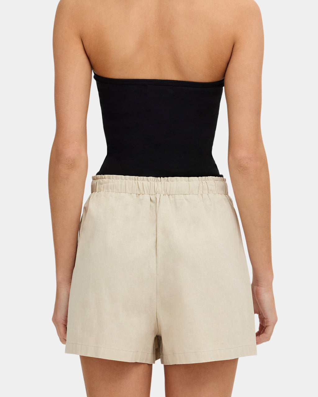 Womens Roam Elastic Waist Shorts