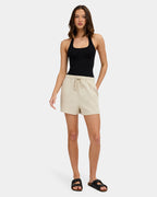 Womens Roam Elastic Waist Shorts