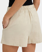 Womens Roam Elastic Waist Shorts