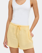 Womens Paloma Elastic Waist Shorts